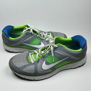 Nike Lunar Elite Mens Us Size 13 Pre Owned 386477-012 "Seahawks Colors"
